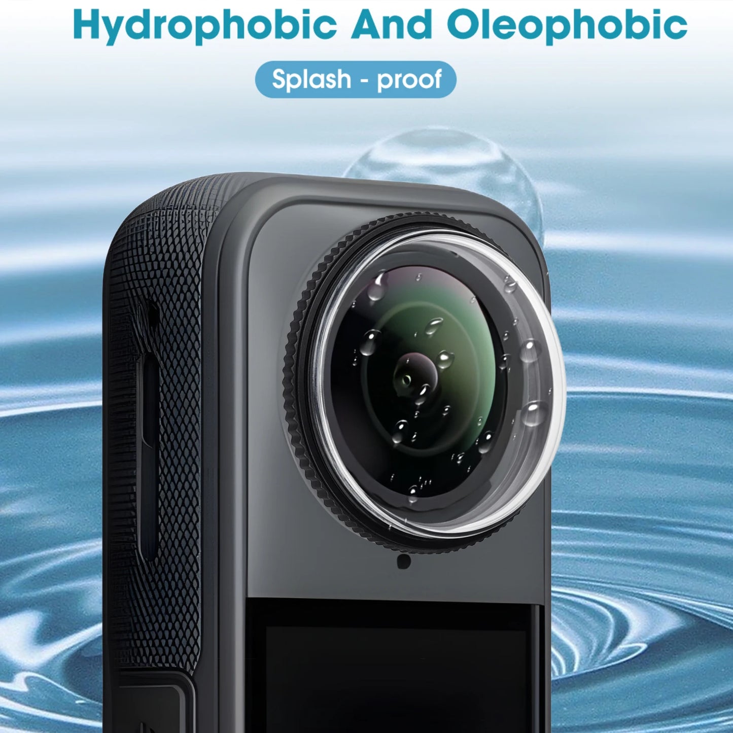 For Insta360 X5 X4 Hard PC Lens Guards Protector Rotate Removable Anti-Scratch Protective Cover Camera Cap for Insta360 One X5