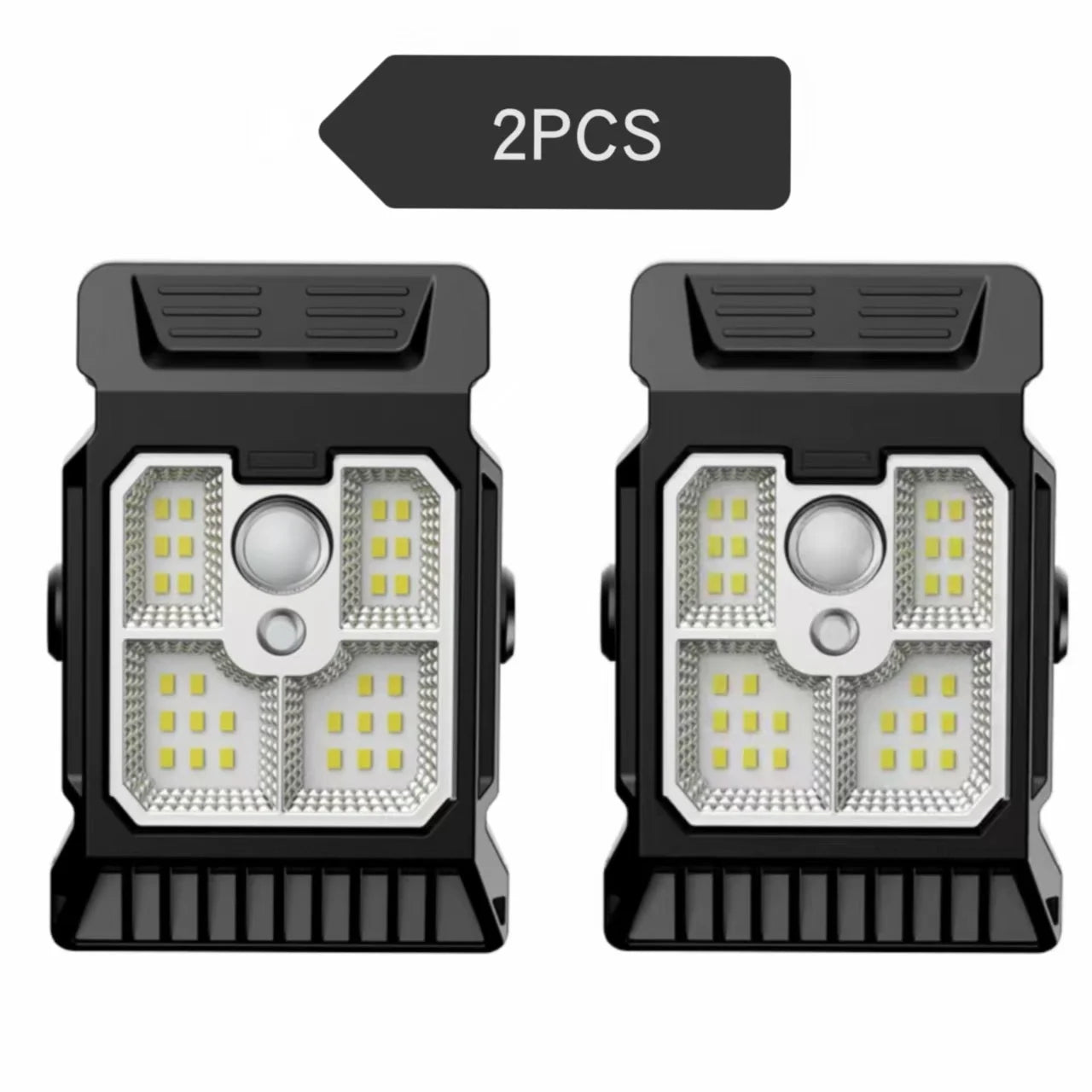 New upgraded intelligent sensing solar clip lamp outdoor courtyard lamp garden lighting solar wall lamp