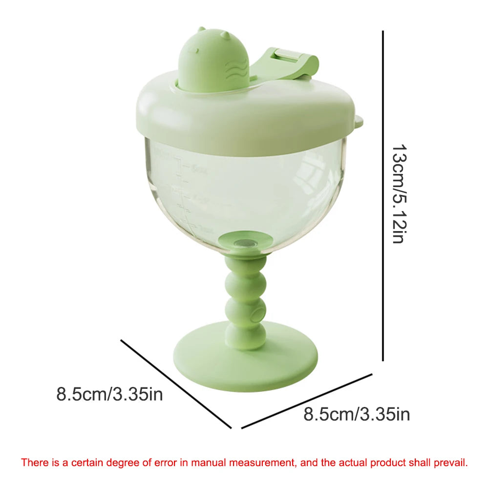 Infant Drinking Cup PP Material Spill-Proof With Measurement Baby Training Cup Anti-Fall Design Easy Grip Clear Scale Accurate