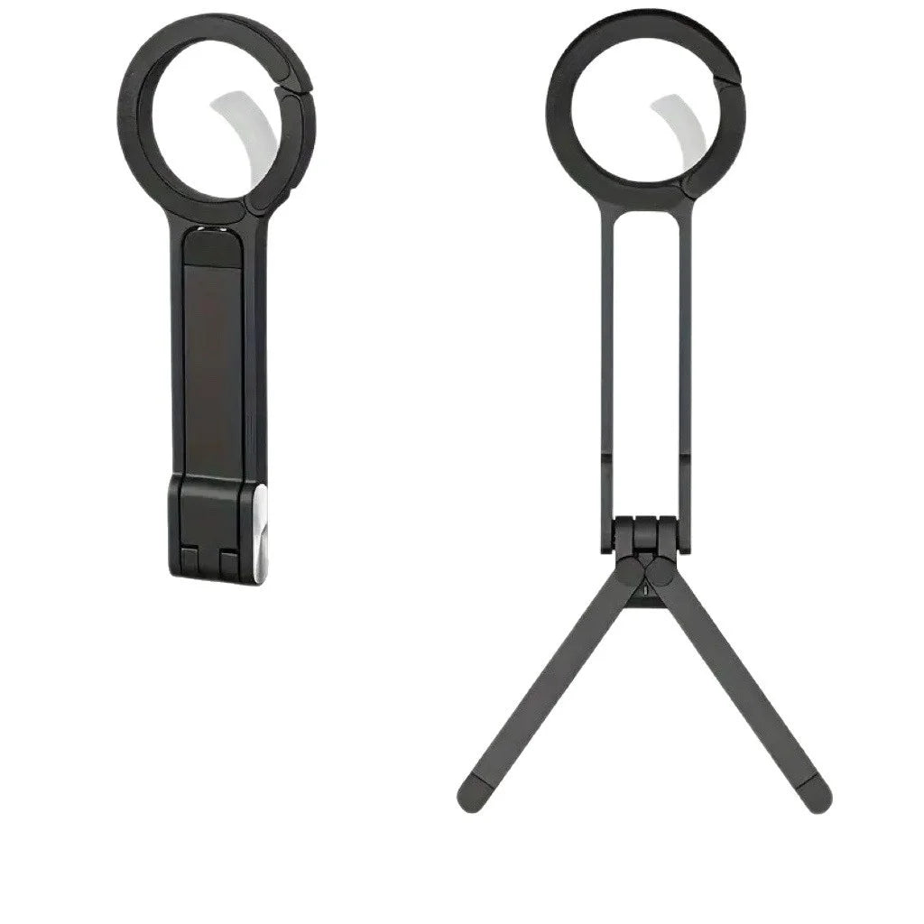 Mountaineering strong magnetic phone holder portable photography multi-functional horizontal vertical tripod expandable light