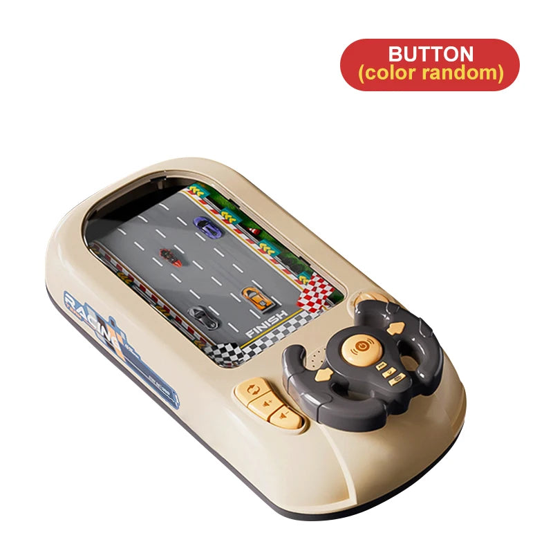 Simulated Driving Racing Car Board Game with Sound Interactive Simulation Racing Toy Car Racing Adventure Toy for 3+ Kids Gifts