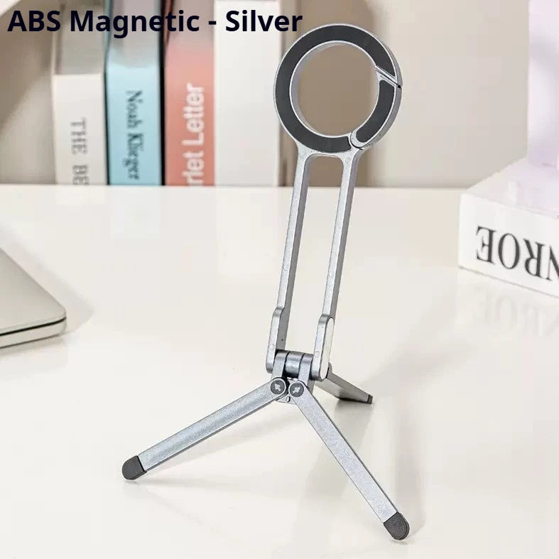 Mountaineering strong magnetic phone holder portable photography multi-functional horizontal vertical tripod expandable light