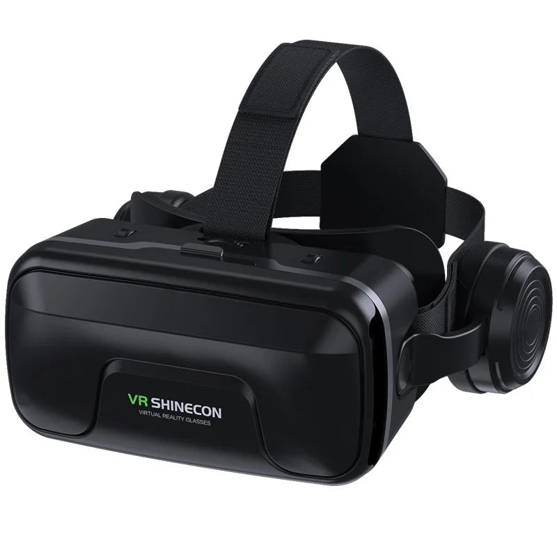 VR Shinecon Virtual Reality Casque Helmet 3D Glasses For Smartphone Smart Phone Headset Goggles Binoculars Video Game Wirth Lens