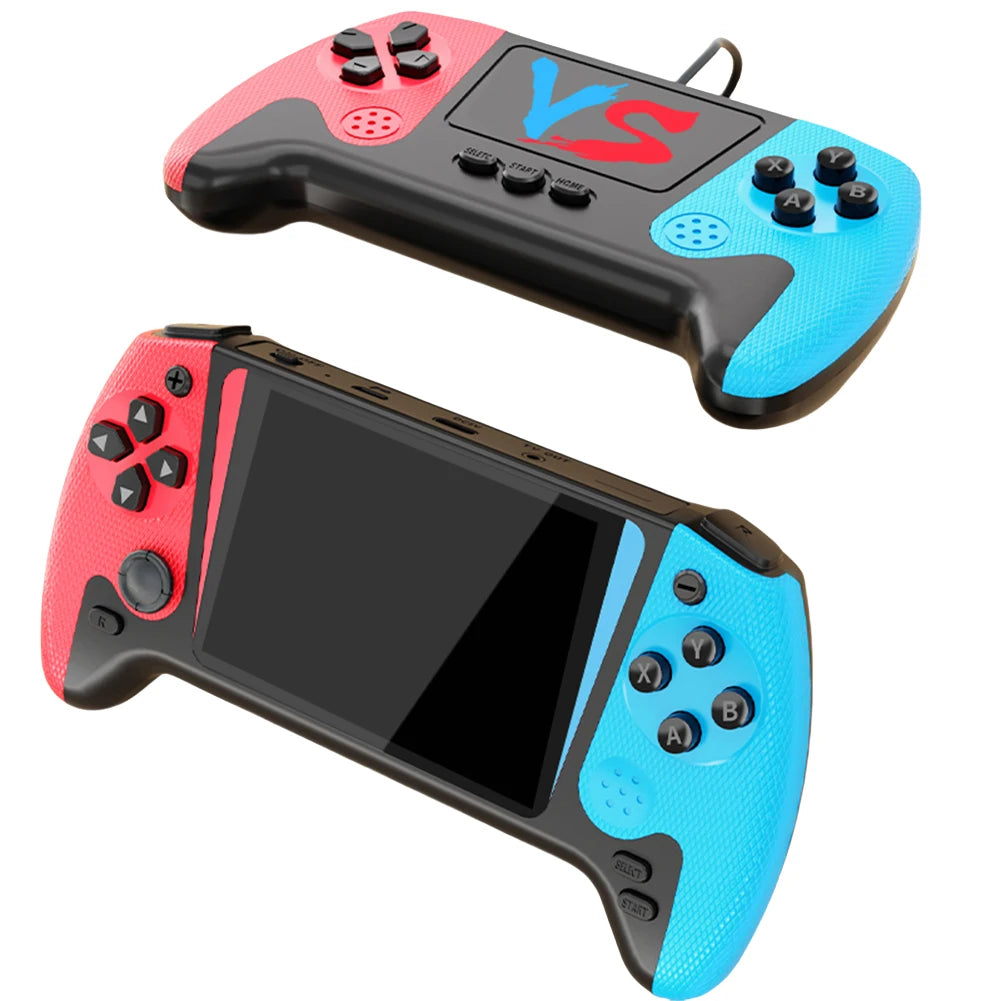 Gaming Console 3.5inch LCD Screen TV Connect Nostalgic Game Console 1200mAh Video Game Console for Kids Adults for Single Player