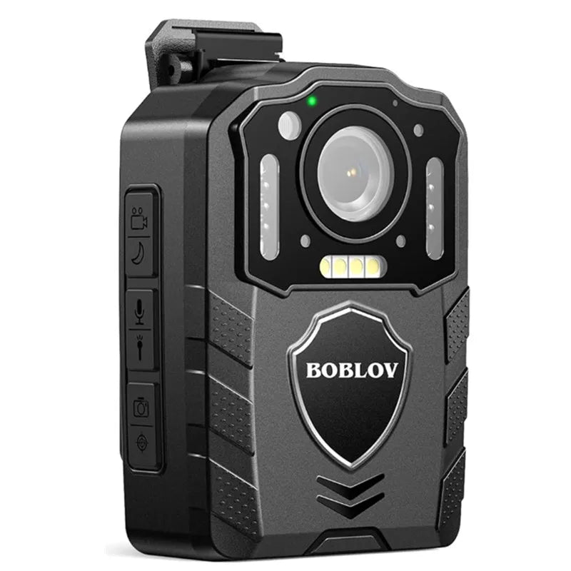 BOBLOV KJ25 1080P Body Cam 3000mAh Battery Mini Camera Police Bodycam Night Vision for Hiking Law Enforcement Pet Walking