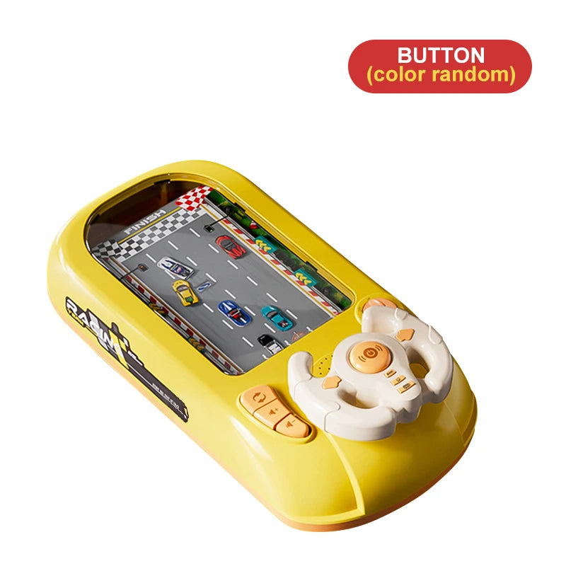 Simulated Driving Racing Car Board Game with Sound Interactive Simulation Racing Toy Car Racing Adventure Toy for 3+ Kids Gifts