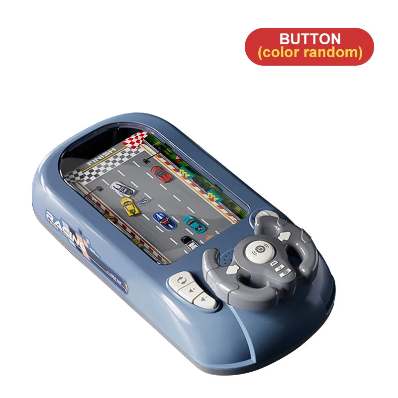 Simulated Driving Racing Car Board Game with Sound Interactive Simulation Racing Toy Car Racing Adventure Toy for 3+ Kids Gifts