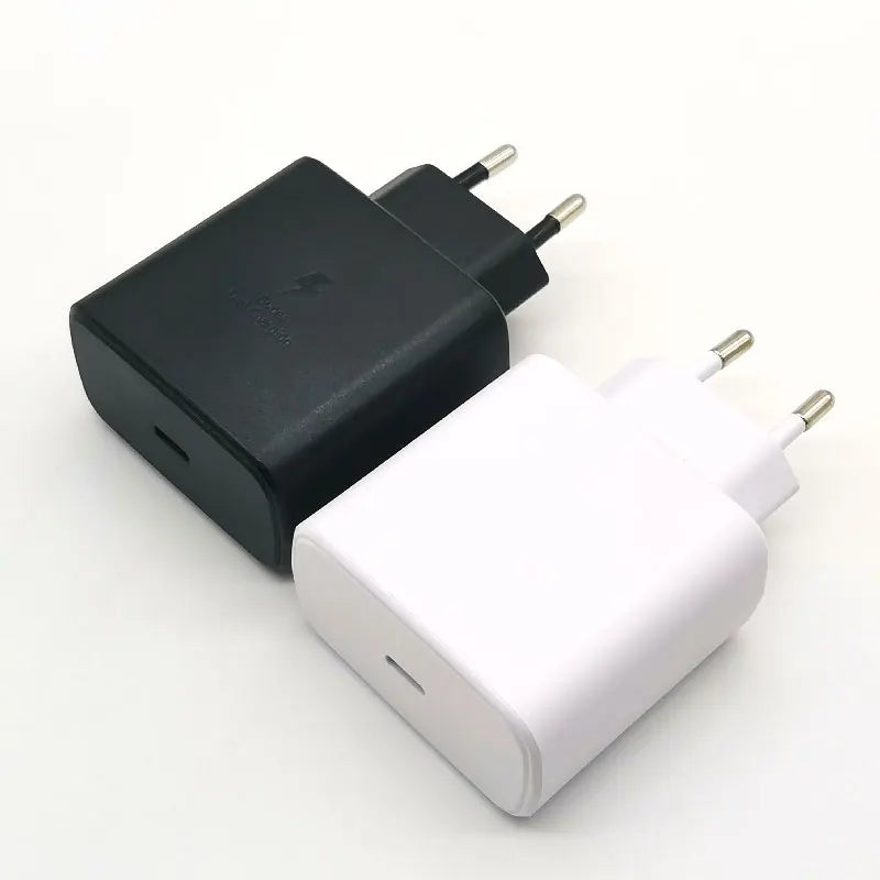 Samsung 45W Charger Super Fast Charge Adapter For Galaxy S25 S24 S20 S21 S22 S23 Note 20 Ultra 10 Plus FE Z Flip Fold 6 5 4 3 2