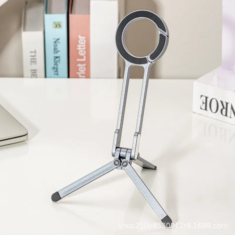 Mountaineering strong magnetic phone holder portable photography multi-functional horizontal vertical tripod expandable light