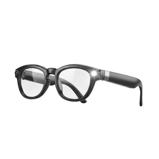 LIGE 4K 800W HD Camera Smart Glasses Recording Videos 290mAh AI Photo Recognition Chat Translation Bluetooth Photochromic Lenses