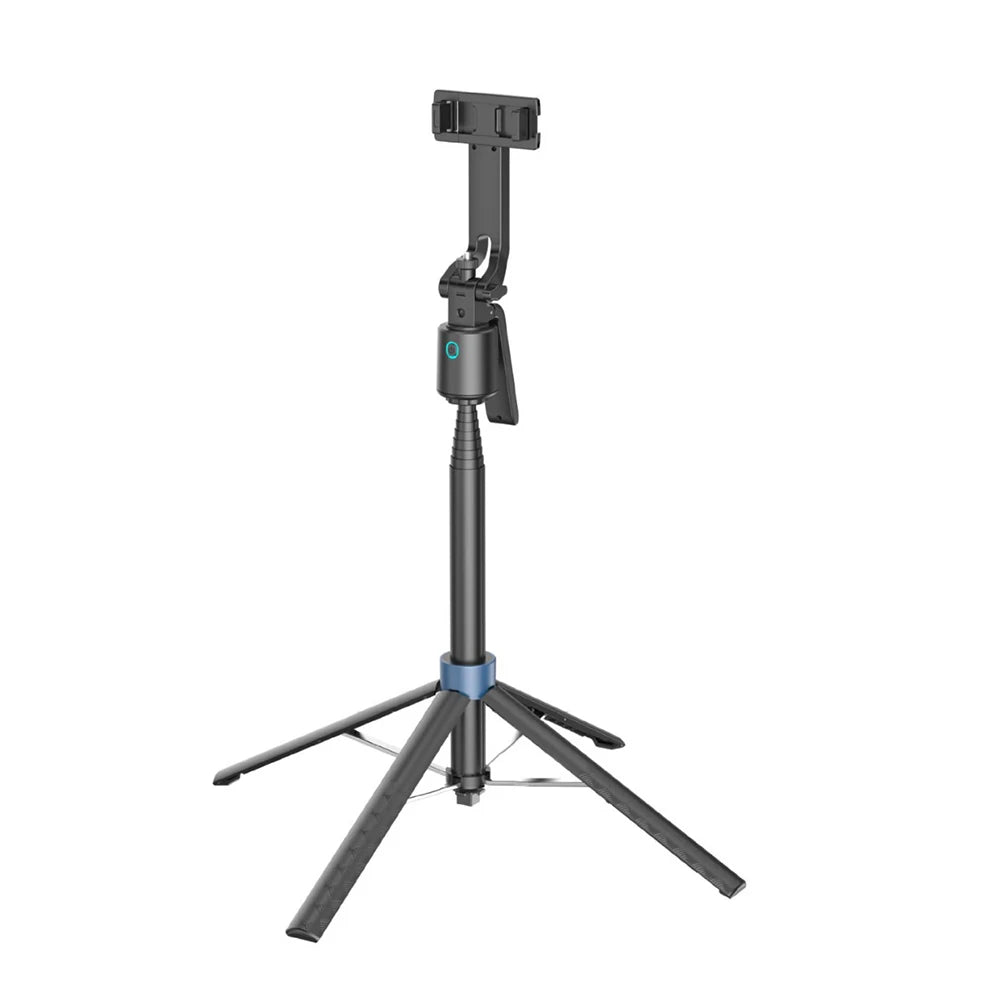 Face Tracking Tripod With Light Intelligent Auto Face Tracking Tripod Phone Stabilizer 1.8M Selfie Tripod For Live Streaming