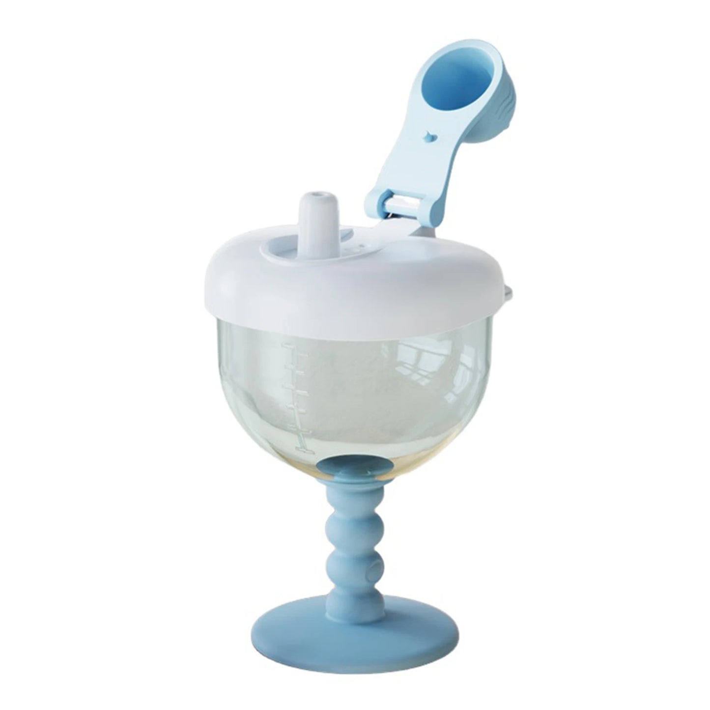 Infant Drinking Cup PP Material Spill-Proof With Measurement Baby Training Cup Anti-Fall Design Easy Grip Clear Scale Accurate