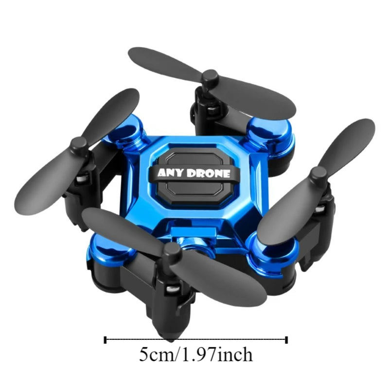 Plastic Mini Remote Control Aircraft Flying Quadcopter Rotation Remote Control Plane Durable Four-axis Micro Aircraft Children's
